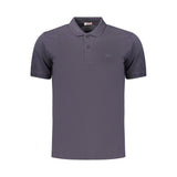 Rifle Blue Cotton Men's Polo