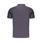 Rifle Blue Cotton Men's Polo
