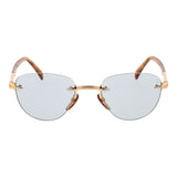 David Beckham Gold Metal Sunglasses