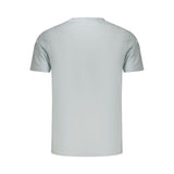 Rifle Light Blue Cotton Men's T-Shirt