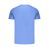 Rifle Blue Cotton Men's T-Shirt