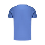 Rifle Blue Cotton Mens T-Shirt