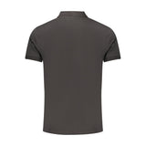 Rifle Black Cotton Men's Polo Shirt