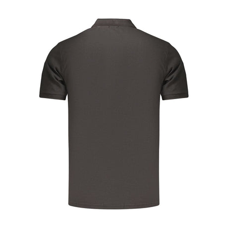 Rifle Black Cotton Men's Polo
