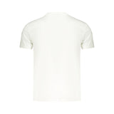 Napapijri White Cotton Mens T-Shirt