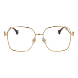 Carolina Herrera Gold Metal Glasses (Frames)