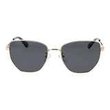 Polaroid Gold Metal Sunglasses