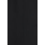 Calvin Klein Black Viscose Full-Length Jacket