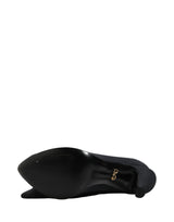 Dolce & Gabbana Black Stretch Socks Knee High Boots Shoes
