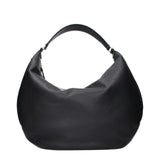 Jimmy Choo Black Leather Shoulder Bag