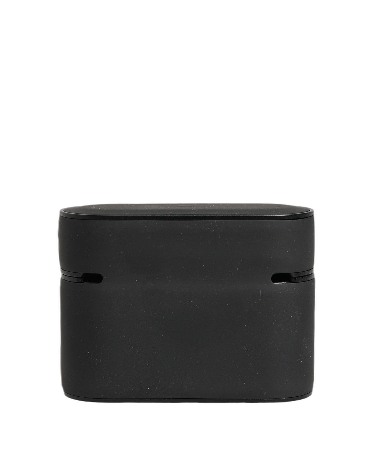 Dolce & Gabbana Case Black PVC Embossed Logo Flip Holder Women Airpods