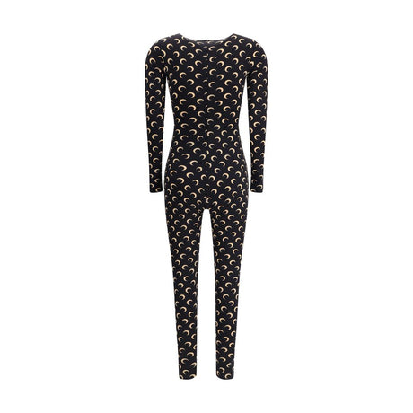 Marine Serre Brown Polyamide Jumpsuit