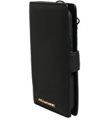 Dolce & Gabbana Case Flip Cover Black Calf Leather iPhone11 PRO Phone