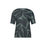 Street One Bicolor Polyester T-Shirt