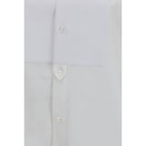 Saint Laurent White Cotton Dress Shirt