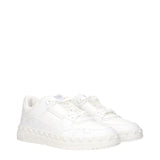 Valentino Garavani White Leather Sneakers