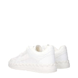 Valentino Garavani White Leather Sneakers