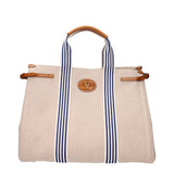 Valentino Garavani Beige Fabric Handbag
