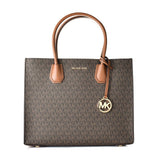 Michael Kors Brown Leather Shoulder Bag