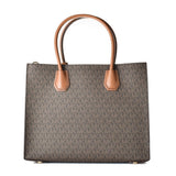 Michael Kors Brown Leather Shoulder Bag