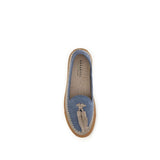 Fratelli Rossetti Blue Calf Leather Bos Taurus Slip-On Loafers