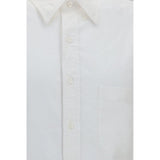 Thom Browne White Cotton Shortsleeve Shirt