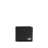 Ferragamo Black Lamb Ovis Aries Aries Wallet