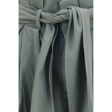 Balmain Bicolor Cotton Bermuda Shorts