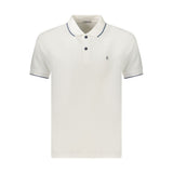 Coveri Moving Bianco Cotton Men Polo