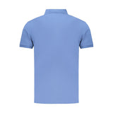 Coveri Moving Blue Cotton Men's Polo Shirt