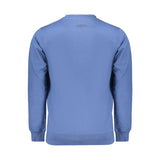 Coveri Moving Blue Cotton Men's Sweatshirt