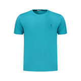 Coveri Moving Azzurro Cotton Men's T-Shirt