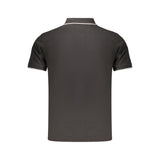 Coveri Moving Black Cotton Men's Polo