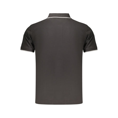 Coveri Moving Black Cotton Men's Polo