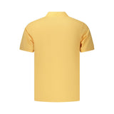 Coveri Moving Orange Cotton Men's Polo Shirt