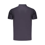 Coveri Moving Blue Cotton Men's Polo
