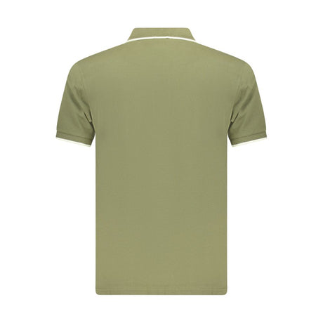 Coveri Moving Green Cotton Men's Polo