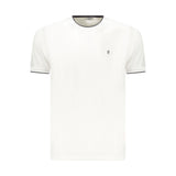 Coveri Moving White Cotton Men's T-Shirt