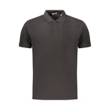 Coveri Moving Black Cotton Men's Polo Shirt