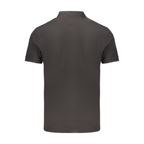 Coveri Moving Black Cotton Men's Polo Shirt