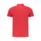 Coveri Moving Red Cotton Men's Polo