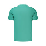 Coveri Moving Green Cotton Men's Polo