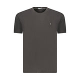 Coveri Moving Black Cotton Men's T-Shirt