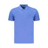Coveri Moving Blue Cotton Men's Polo Shirt