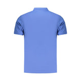 Coveri Moving Blue Cotton Men's Polo Shirt