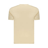 Coveri Moving Beige Cotton Men's T-Shirt
