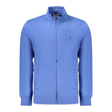 Coveri Moving Blue Cotton Men's Sweatshirt