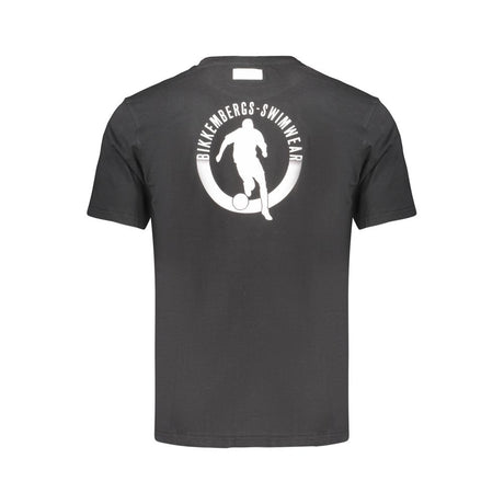 Bikkembergs Black Cotton Men's T-Shirt