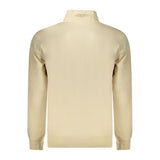 Coveri Moving Beige Cotton Men's Sweatshirt