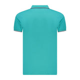Norway 1963 Azzurro Cotton Mens Polo